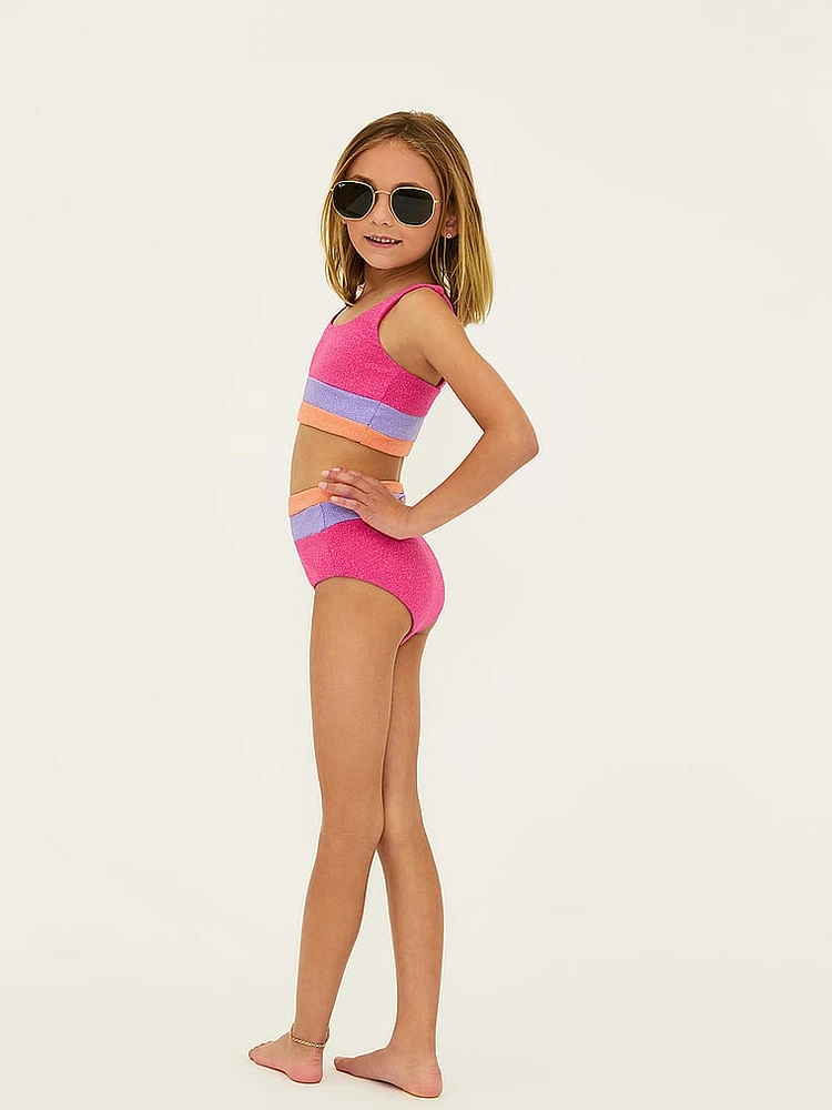 Little Mackenzie Swim Top/Little Heidi Bottom
