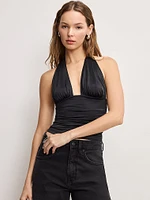 Slinky Jersey Halter Top