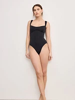 Compression Sweetheart One-Piece Swimsuit
