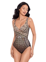 Criss Cross Escape One-Piece Swimsuit