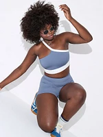 Relay One-Shoulder Sports Bra