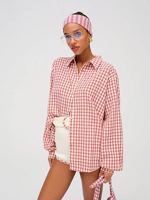 Georgia Gingham Button Down Shirt