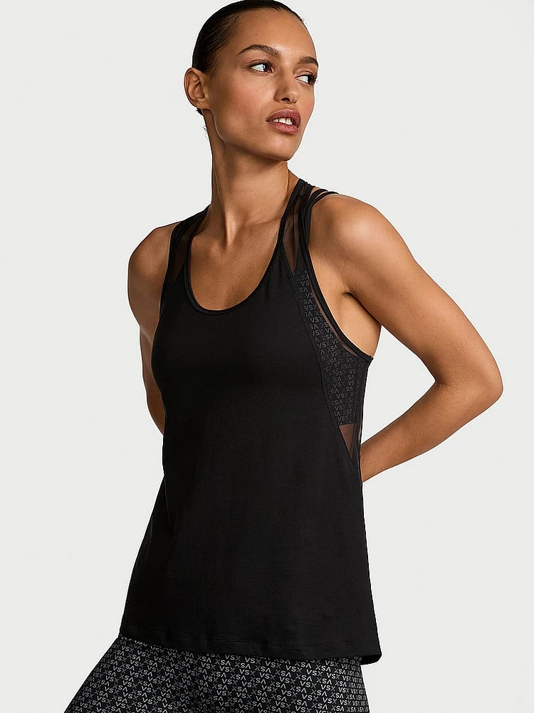 VSX Cotton Jersey Racerback Tank