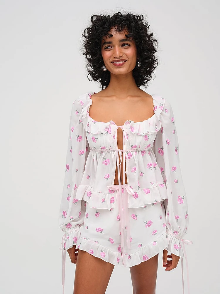 Fiona Floral Top