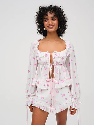 Fiona Floral Top