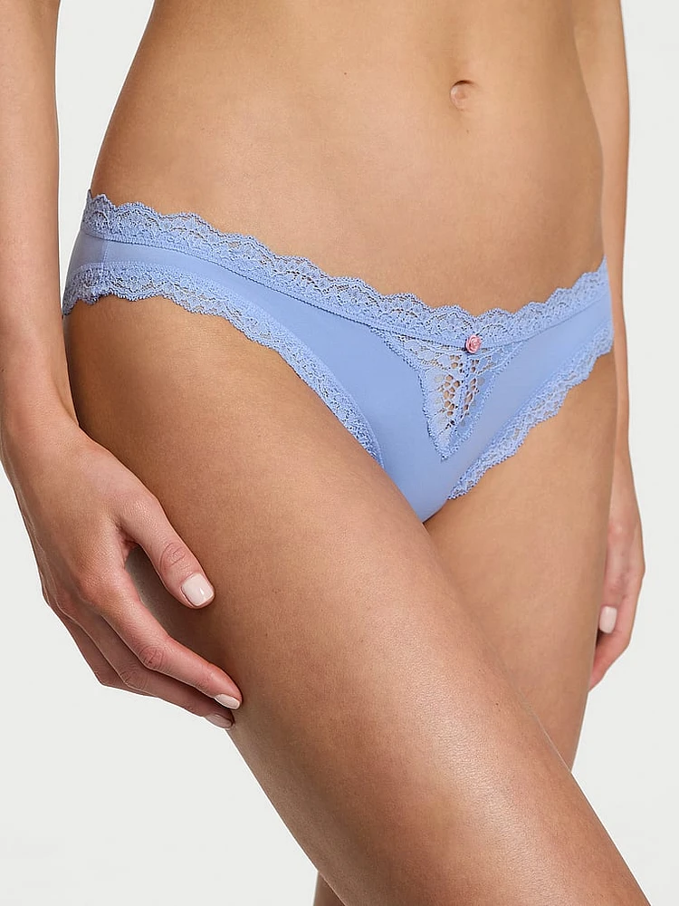 Lace Adjustable String Bikini Panty