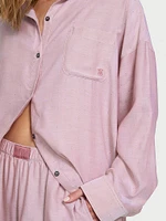 Modal-Cotton Long Pajama Set