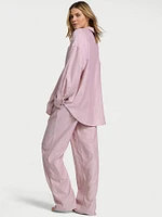 Modal-Cotton Long Pajama Set