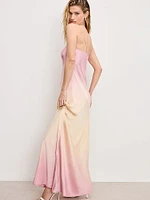 Satin Maxi Slip Dress