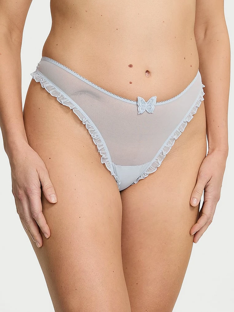 Tease Butterfly High-Leg Thong Panty