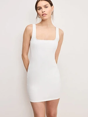 Denim Shift Dress