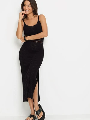 Crochet Maxi Dress