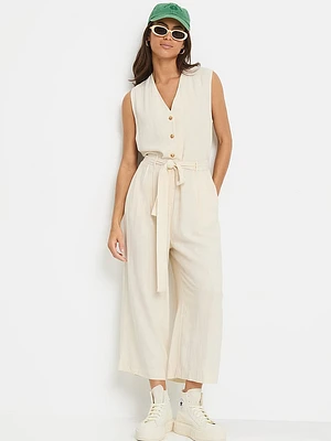 Wrap Waist Jumpsuit