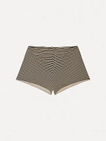 Jolene Striped Rib Bikini Bottom