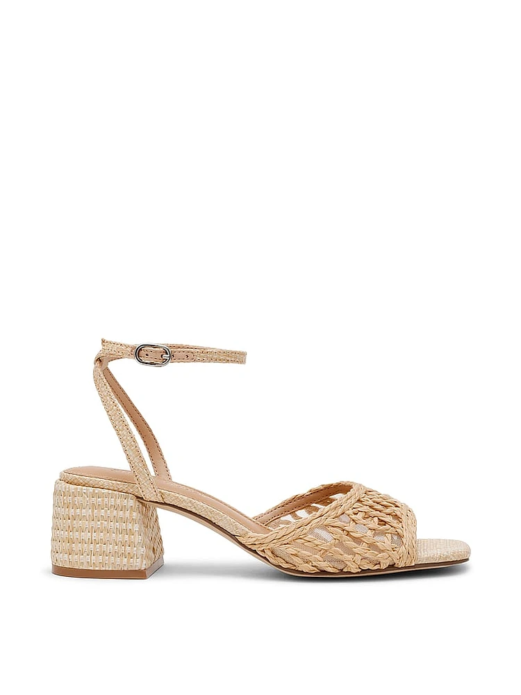 Soleil Raffia Sandals
