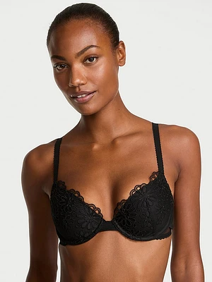 Sexy Tee Smooth Lightly Lined Front-Close Demi Bra