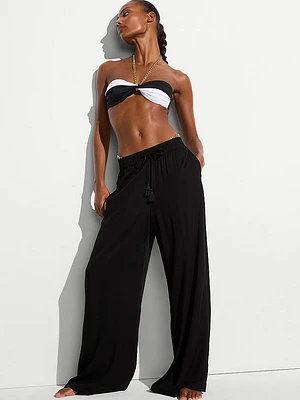 Beachwear Easy Wide-Leg Pants