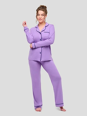 Bella Long Sleeve Top & Pant Pajama Set