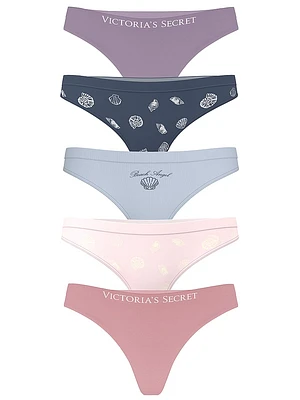 7-Pack Seamless Thong Panties