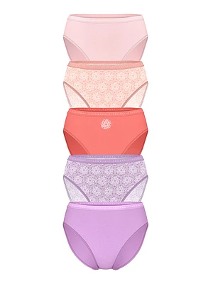7-Pack Stretch Cotton High-Leg Brief Panties