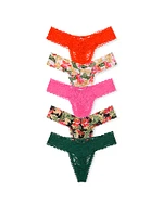 5-Pack Lacie String Thong Panties