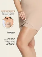 Moderate Compression Sculpting Skort Slip