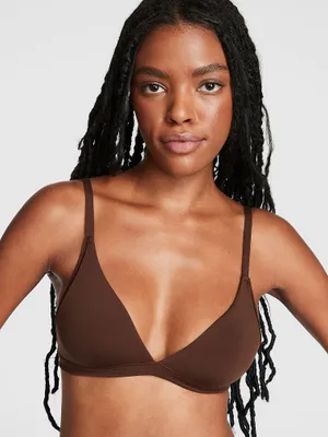 Powder Puff Cotton Triangle Bralette