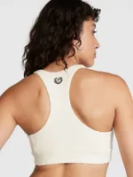 Reverse Fleece Lounge Bra