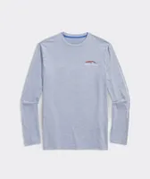 Americana Lures Long-Sleeve Harbor Performance Tee