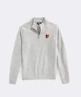 Baltimore Orioles Cat Cay Cashmere Quarter-Zip