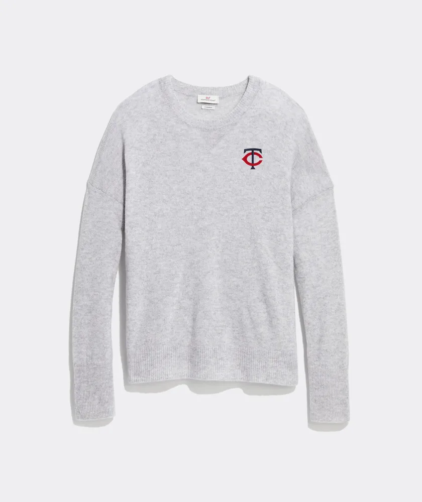 Women's Minnesota Twins Cashmere Crewneck