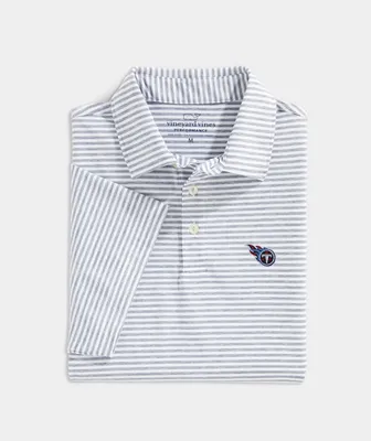 Tennessee Titans Winstead Stripe Sankaty Polo