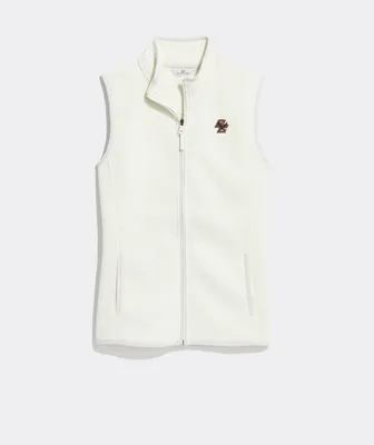 Women's Boston College Mountain Sweater Fleece Vest