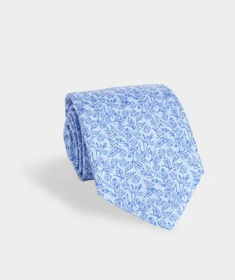 Kentucky Derby Rose Floral Tie