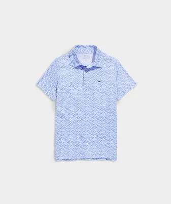 Boys' Printed Sankaty Polo