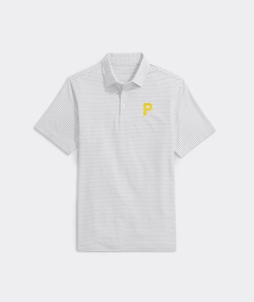 Pittsburgh Pirates Bradley Stripe Sankaty Polo
