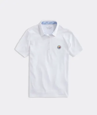 Women's Pittsburgh Steelers Pique Polo