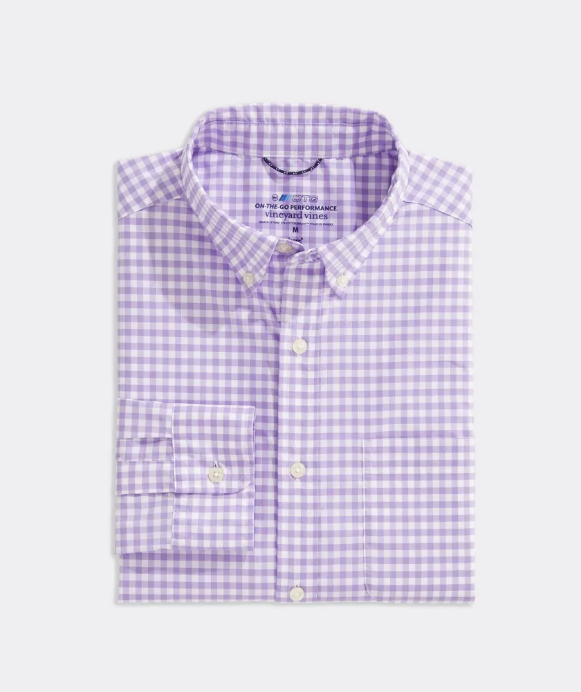 On-The-Go brrrº Gingham Shirt