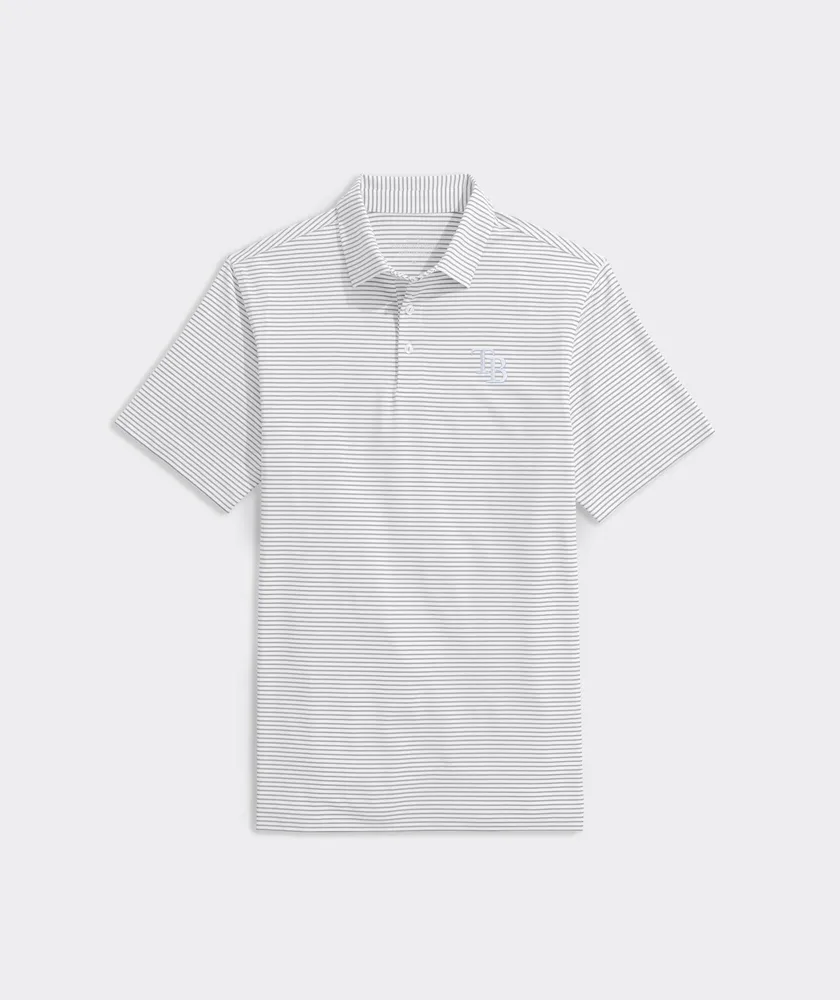 Tampa Bay Rays Bradley Stripe Sankaty Polo