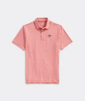 Cincinnati Reds Destin Stripe Sankaty Polo