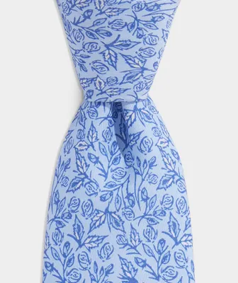 Kentucky Derby Boys' Rose Floral Tie
