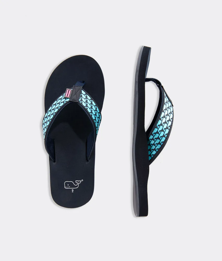Classic Whale Foam Flip Flops