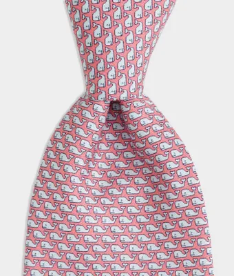 Boys' Vineyard Whale Printed Tie