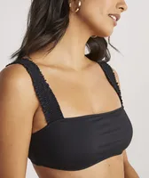 Smocked Bikini Top