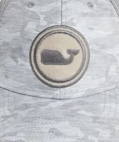 Velcro Camo Whale Dot Patch Performance Trucker Hat