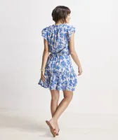 Floral Smocked Waist Dress