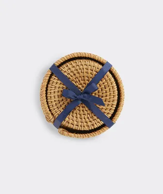 Rattan Coasters