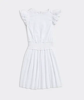 Girls' Smocked Waist Dress