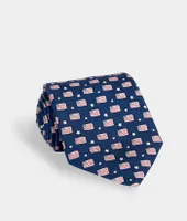 Flags & Stars Tie