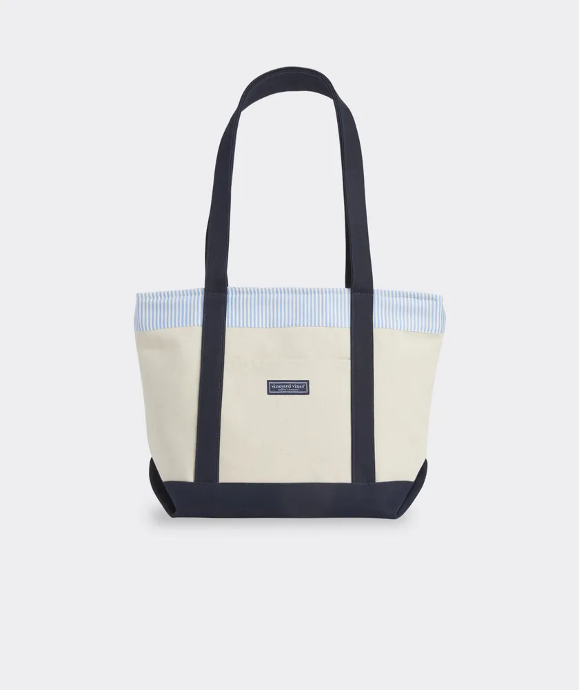 Railroad Stripe Classic Tote